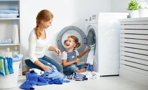 laundry, water softener