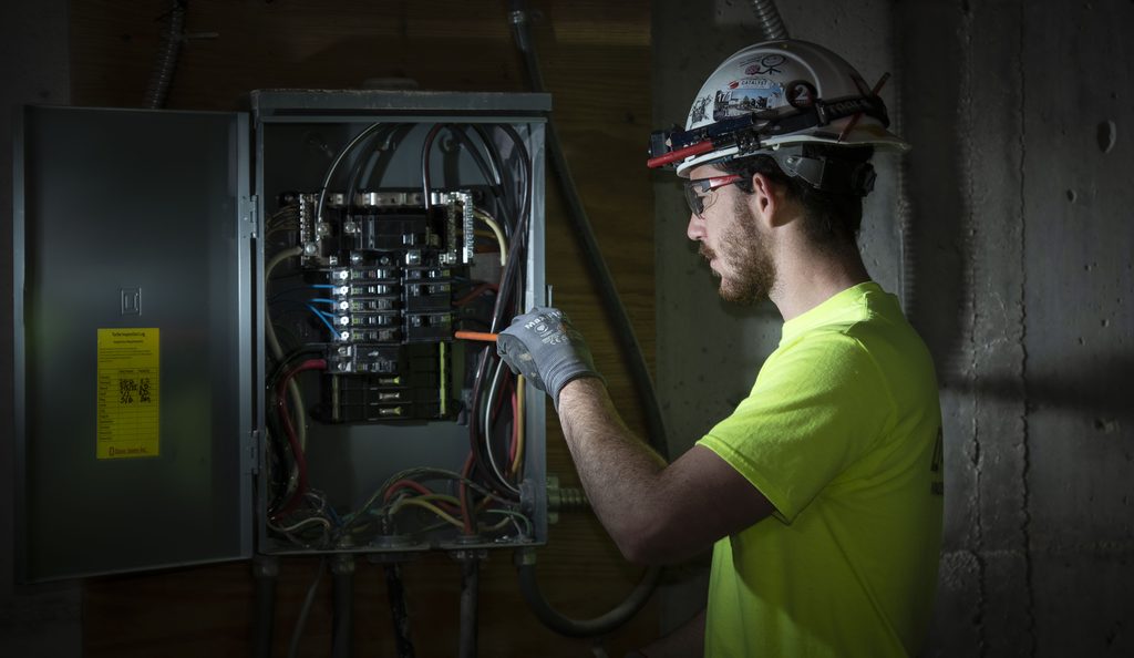 Madison Electrician at Electrical Panel