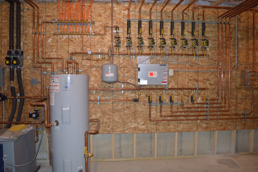 expert plumbing for geothermal pipe installation