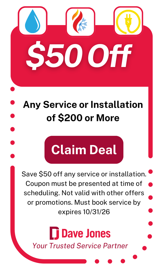 $50 Off and service or installation of $200 or more