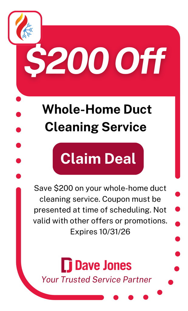 $200 off a whole-home duct cleaning service